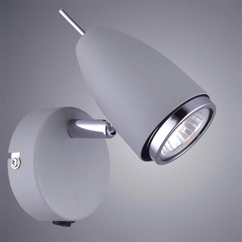 Настенный светильник Arte Lamp Regista A1966AP-1GY — фото 13