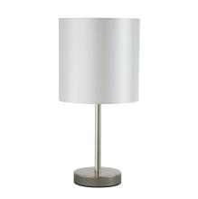 Настольная лампа Crystal Lux SERGIO LG1 NICKEL Crystal Lux 2900/501