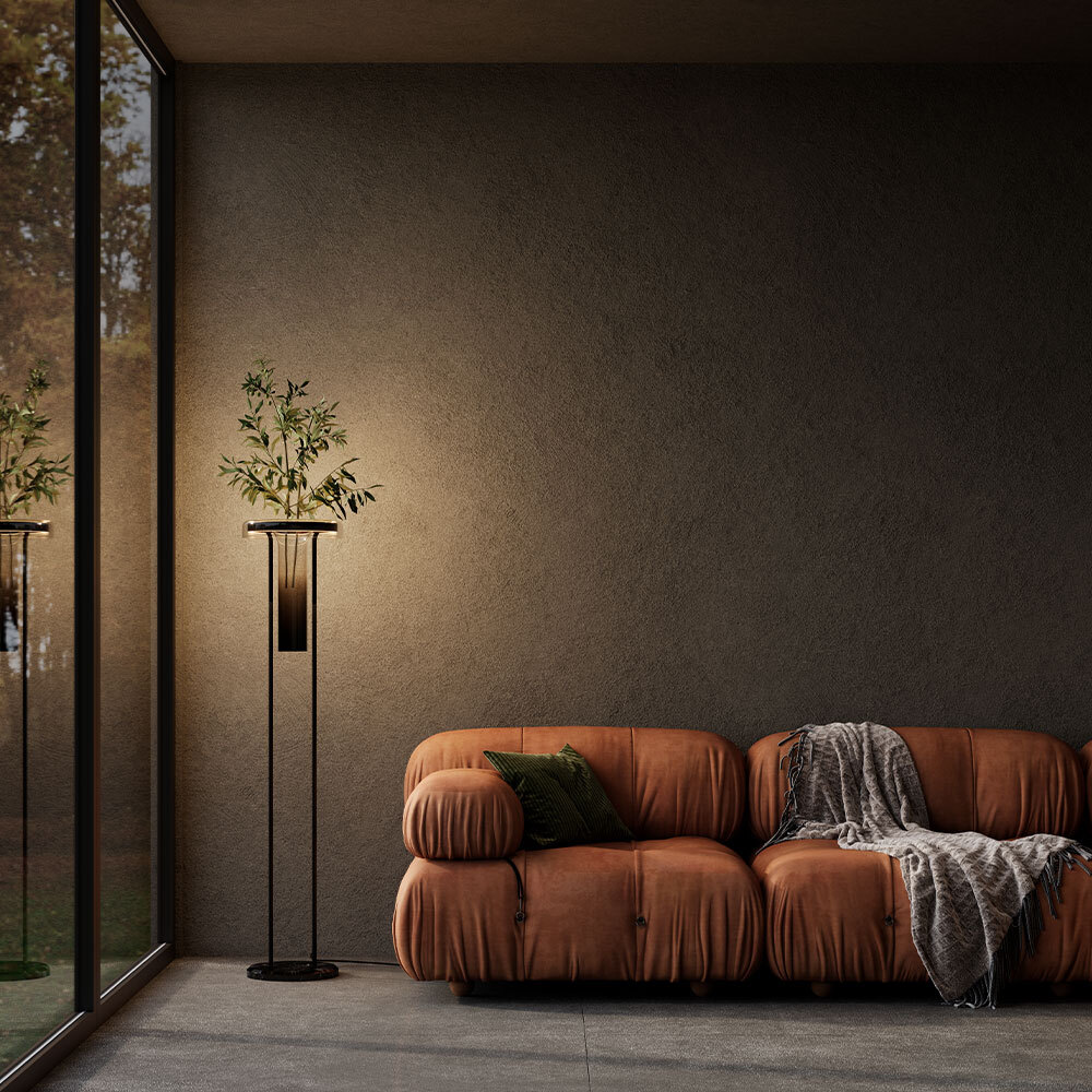 Картинка Напольный светильник (торшер) Maytoni MOD463FL-L24B3K Ikebana