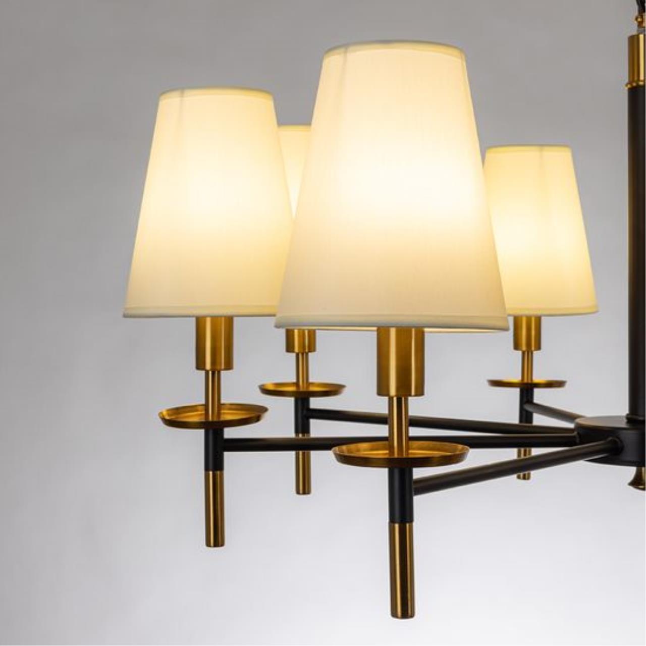 Подвесная люстра Arte Lamp RICCARDO A4075LM-8BK — фото 9
