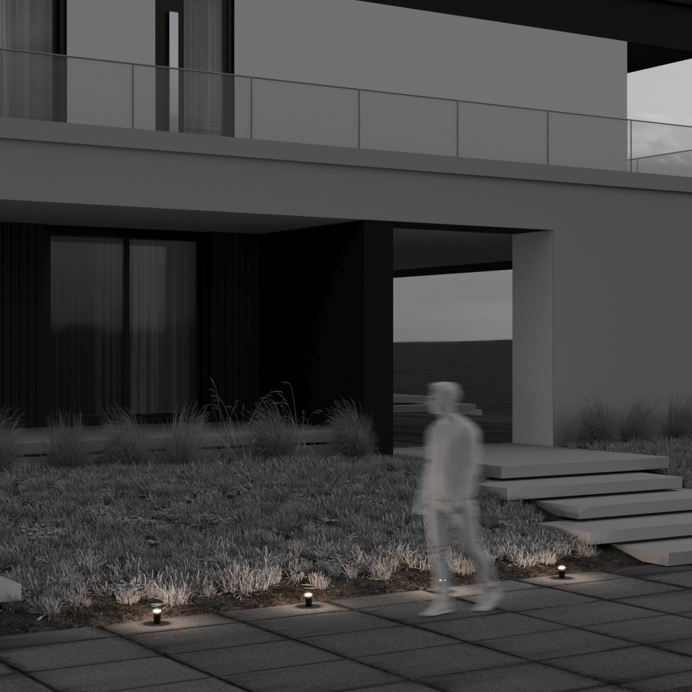 Дополнительная картинка Ландшафтный светильник Outdoor O474FL-L2GF3K