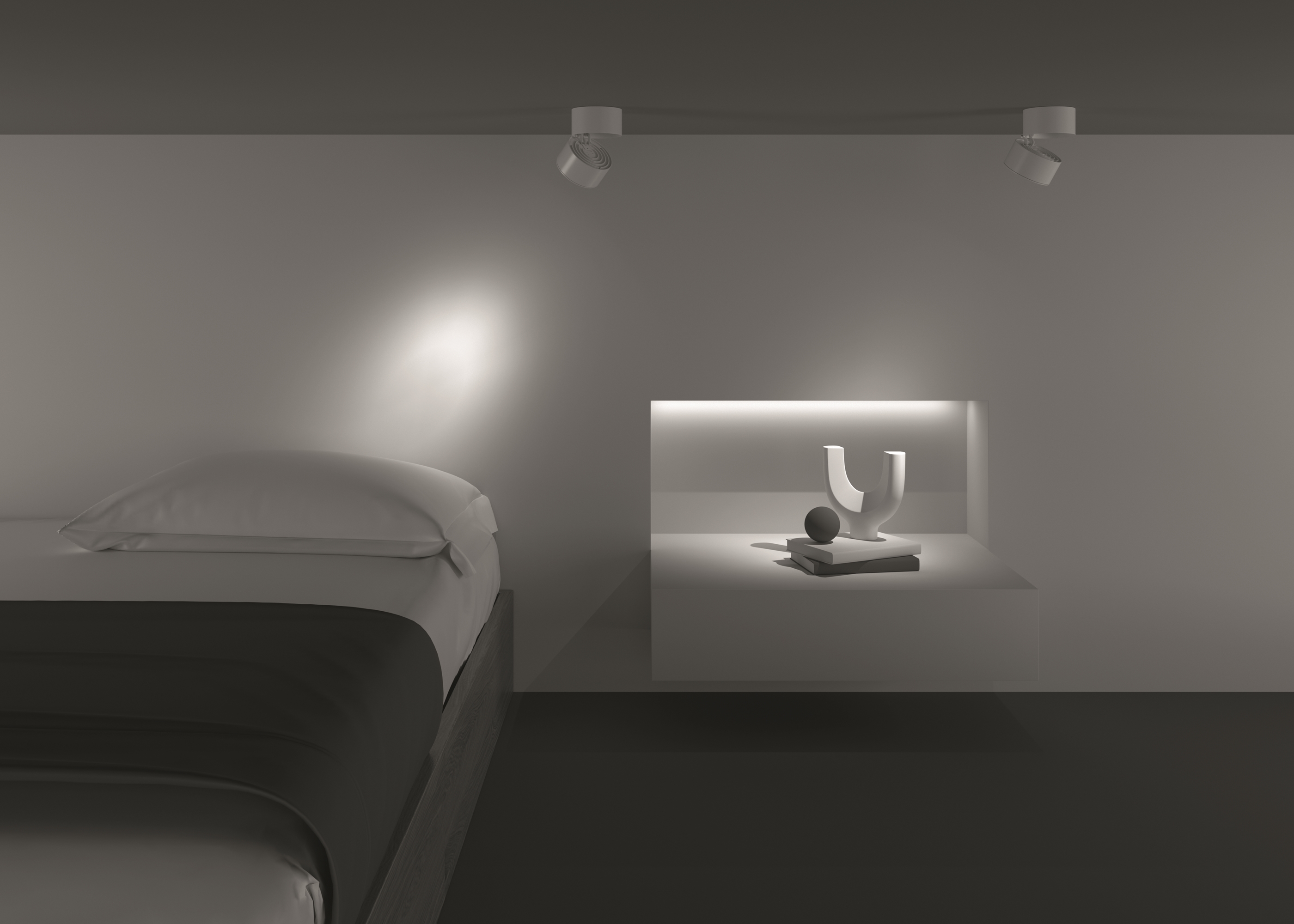 Дополнительная картинка Потолочный светильник Technical C084CL-15W4K-W