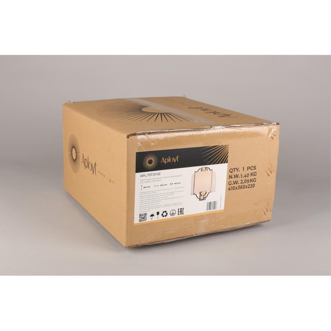 Дополнительная картинка Бра Aployt Kamila APL.727.01.02