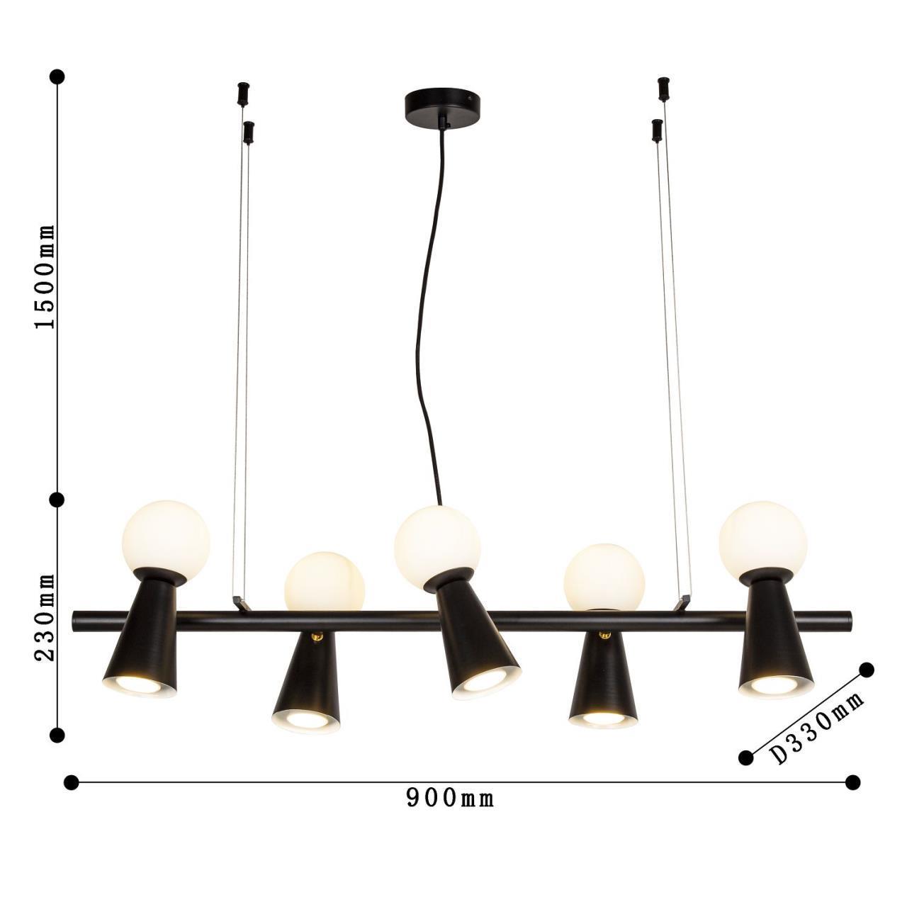 Картинка Подвесной светильник  Gnomes 4095-5P