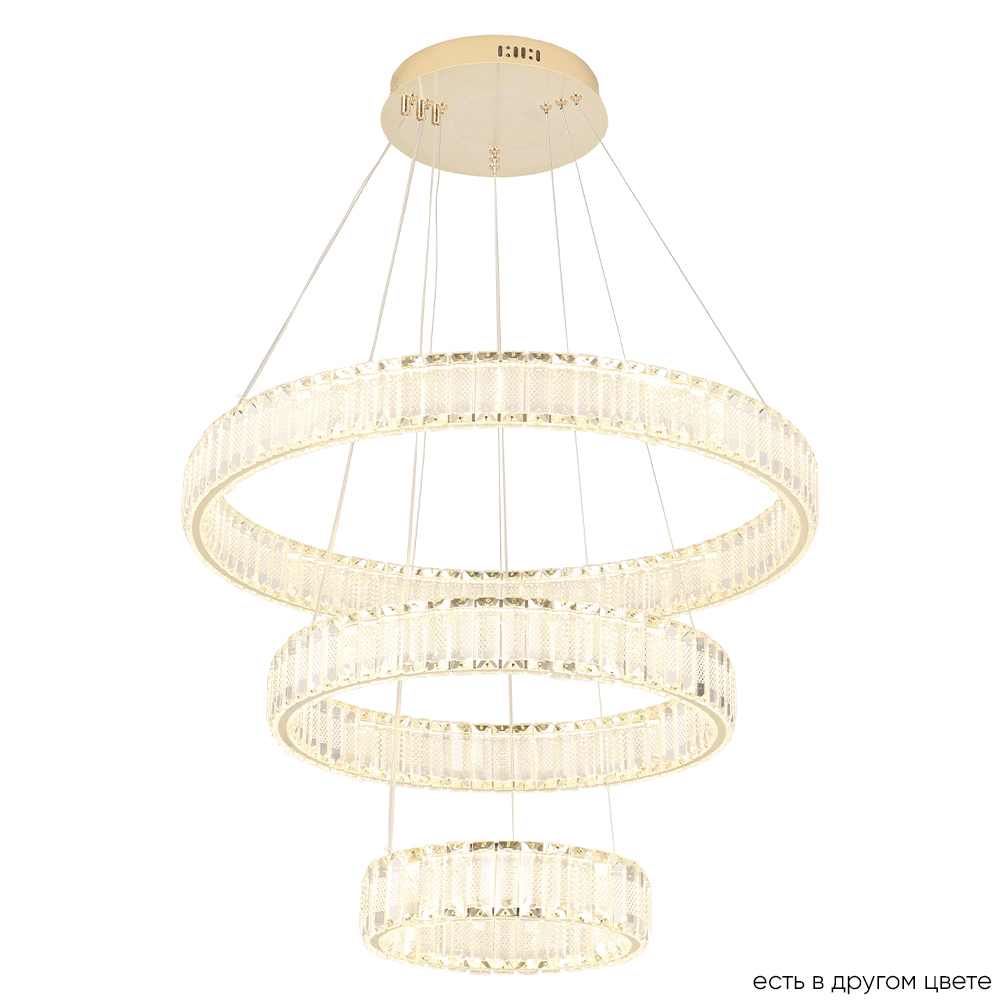 подвесной светильник crystal lux musika sp150w led gold crystal lux 3391/204, доставка по Казахстану 