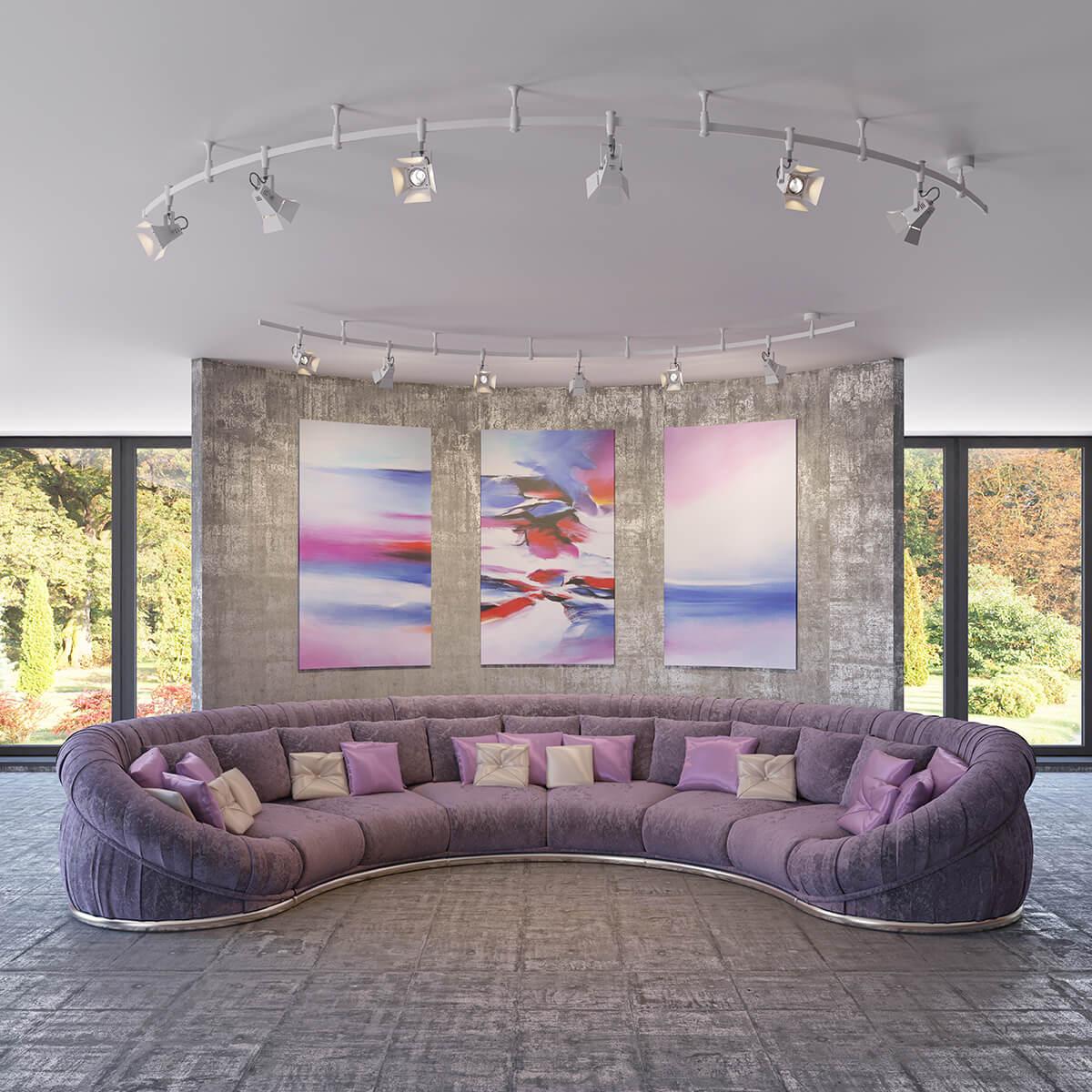 Картинка Подвесная люстра Odeon Light Techno pro Modern 3631/6