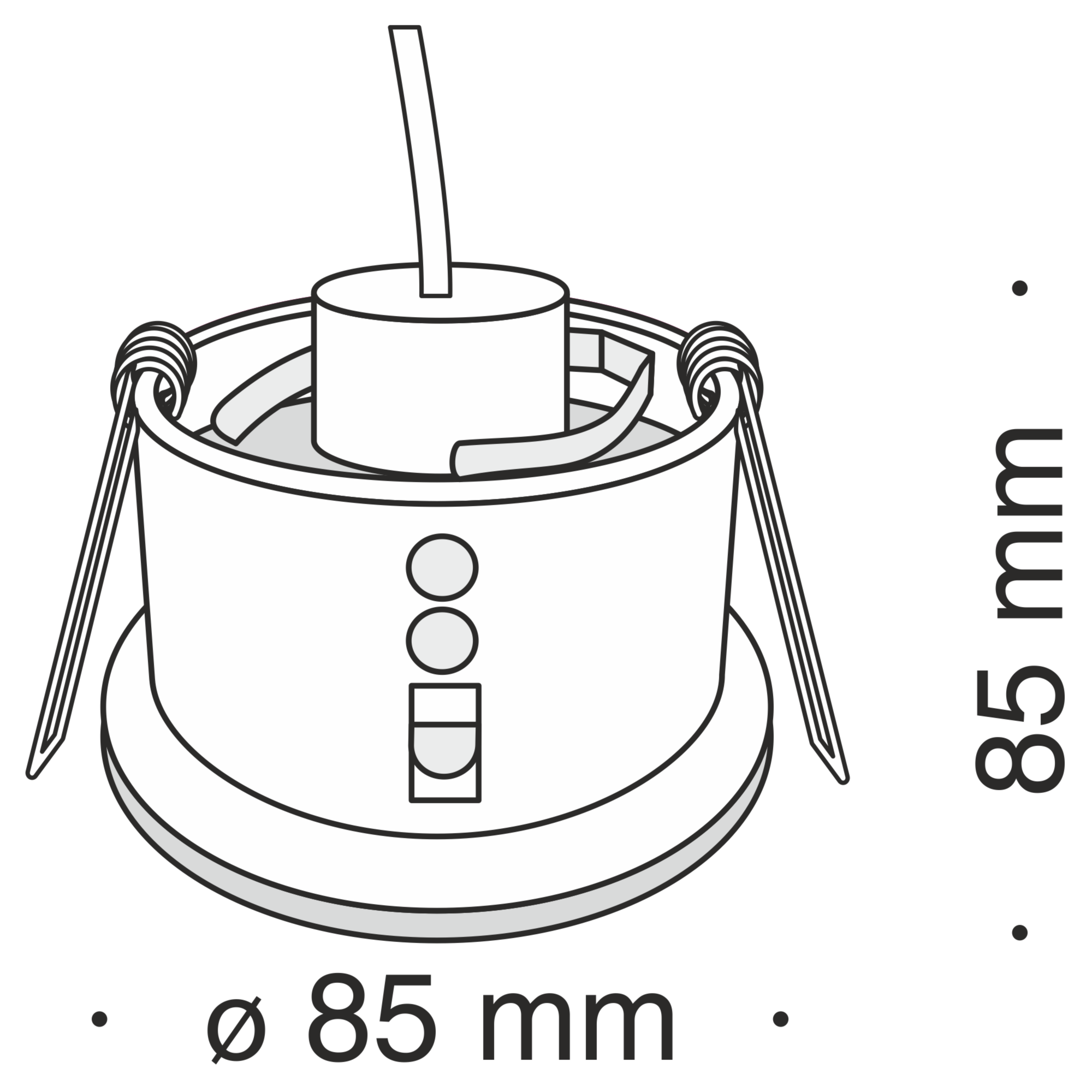 Картинка Встраиваемый светильник Maytoni Zoom DL032-2-01W