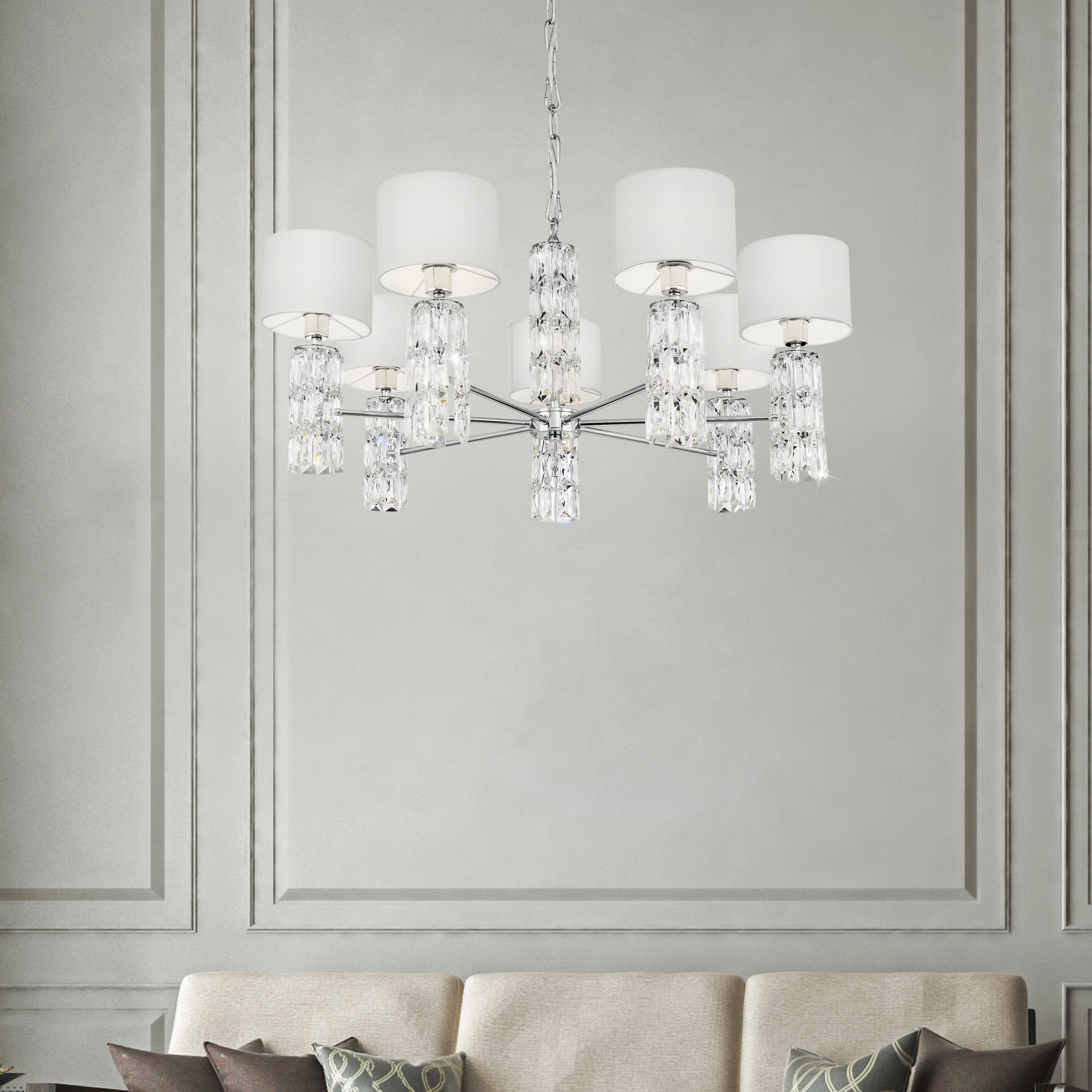 Дополнительная картинка Подвесная люстра Maytoni Talento DIA008PL-07CH