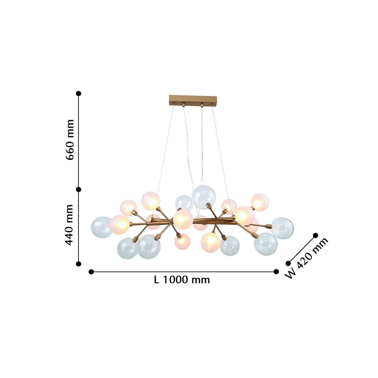 Дополнительная картинка Подвесная люстра Favourite Babylon 2515-12P