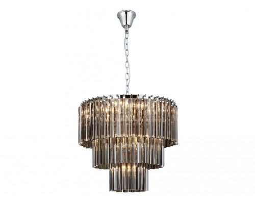 newport люстра, nickel fume glass d40*h36/200 cm e14 10*60w 8708+2/c fume, доставка по Казахстану 