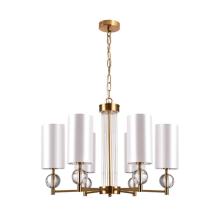 люстры подвесная люстра arte lamp matar a4027lm-6pb, доставка по Казахстану 
