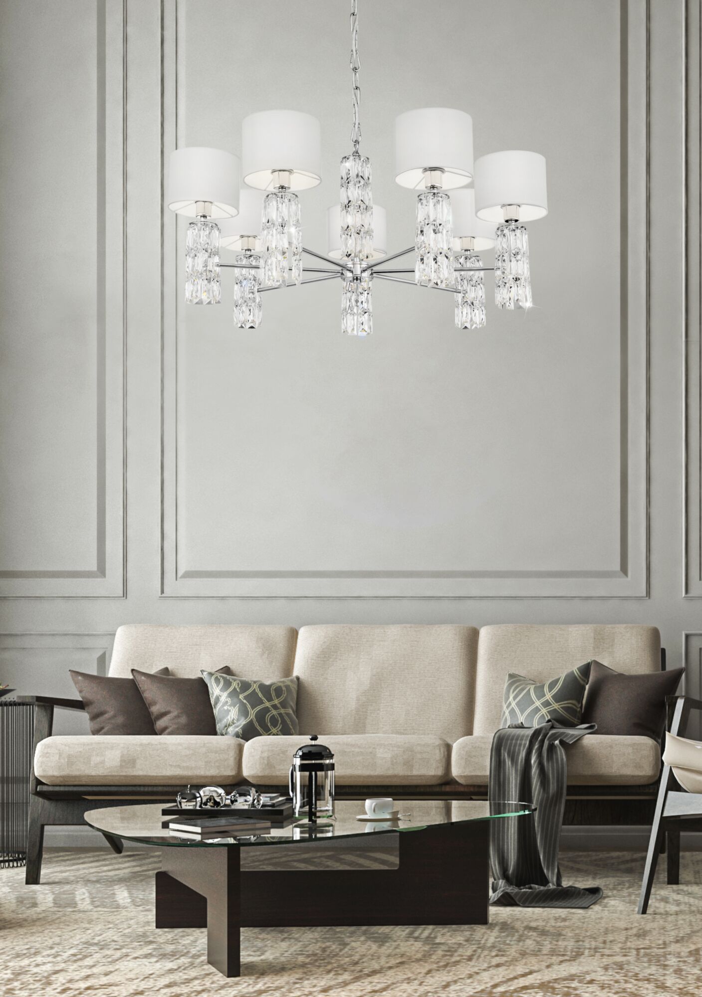 Дополнительная картинка Подвесная люстра Maytoni Talento DIA008PL-07CH