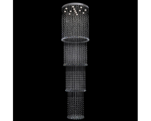 newport 8100 8114/300 , потолочный светильник, chrome clear crystal d80*h300 см gu10 13*50w, доставка по Казахстану 
