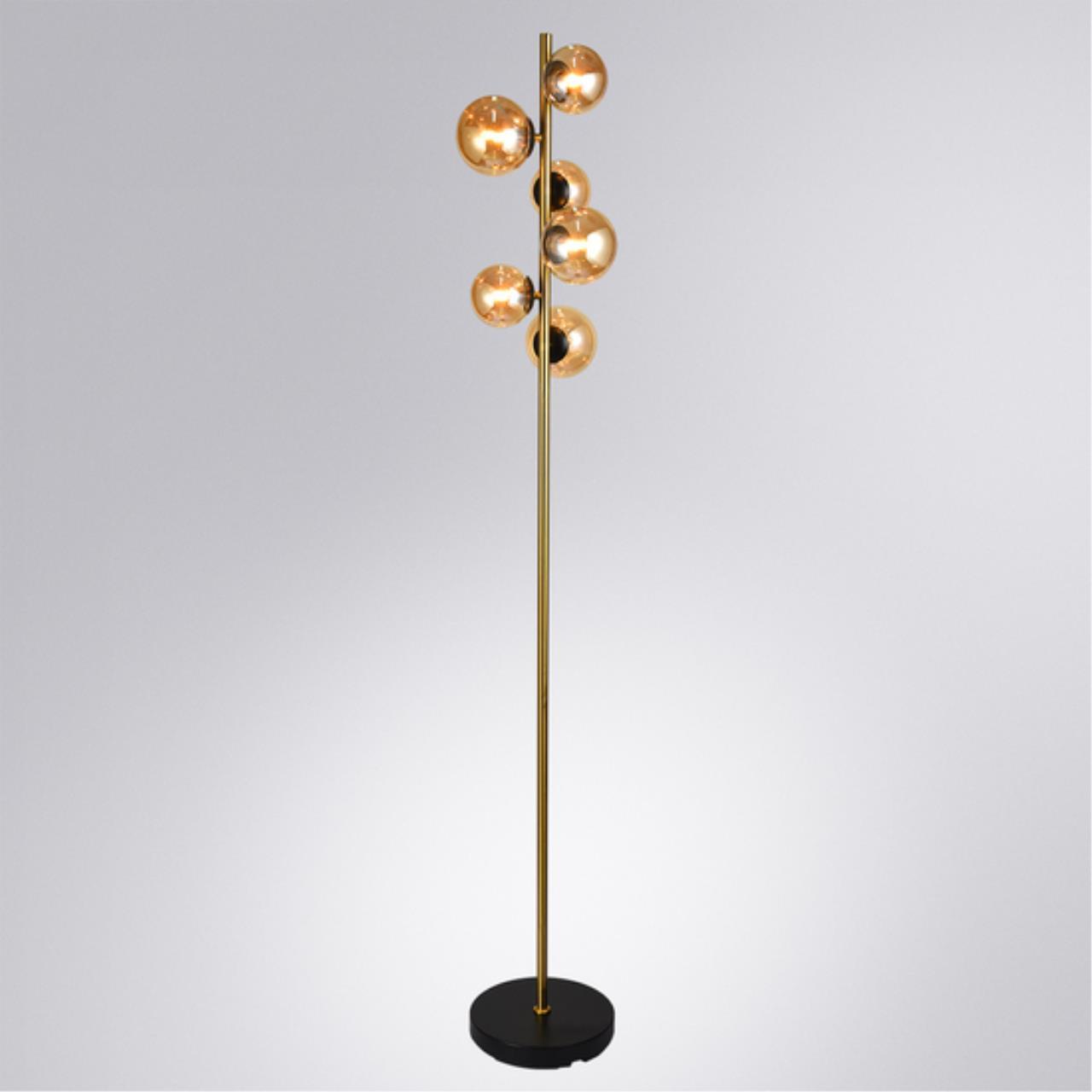 Дополнительная картинка Напольный светильник Arte Lamp GEMINI A2243PN-6PB