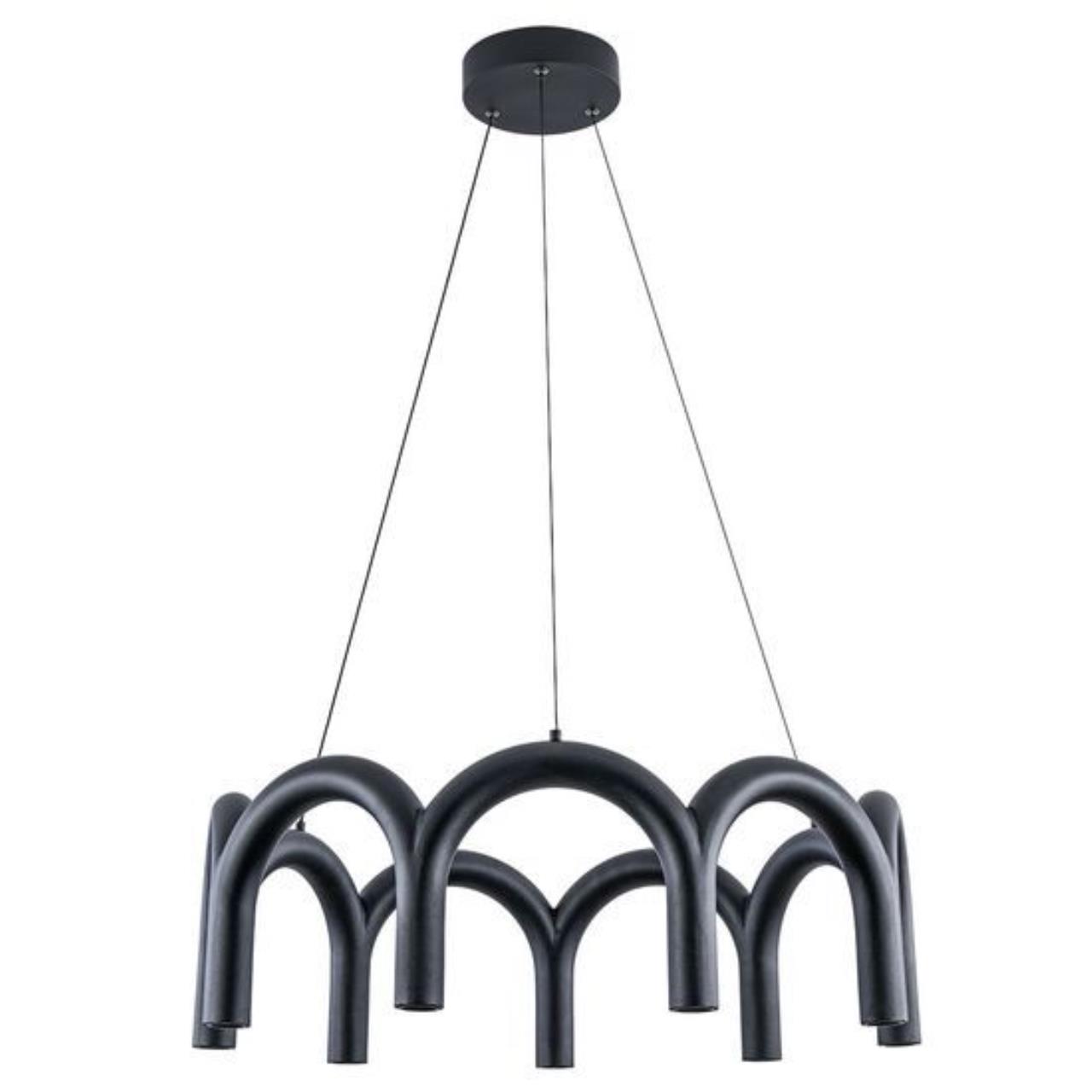 Дополнительная картинка Подвесная люстра Arte Lamp WARHOL A3258LM-45BK