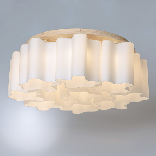 Картинка Потолочная люстра Lightstar Nubi Legno 802095