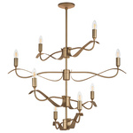 733283 (md21041-8a) люстра ragno 8х40w e14 золото (в комплекте), доставка по Казахстану 