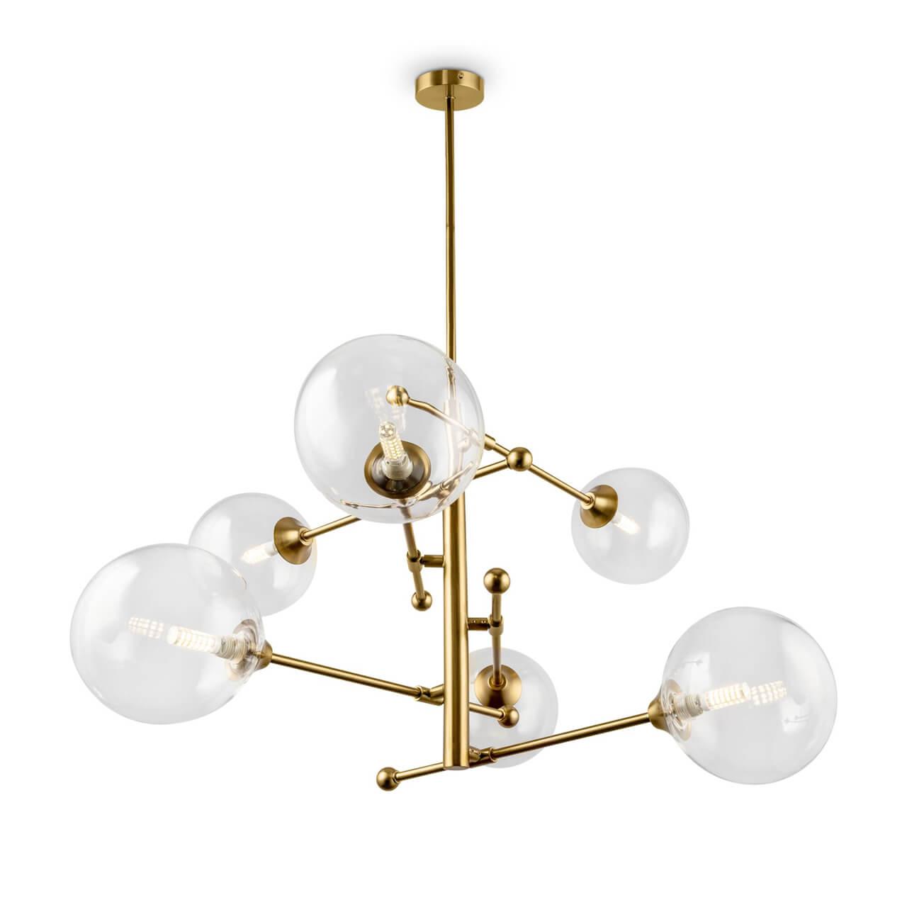 Дополнительная картинка Подвесная люстра Freya Maddison FR5115PL-06BZ