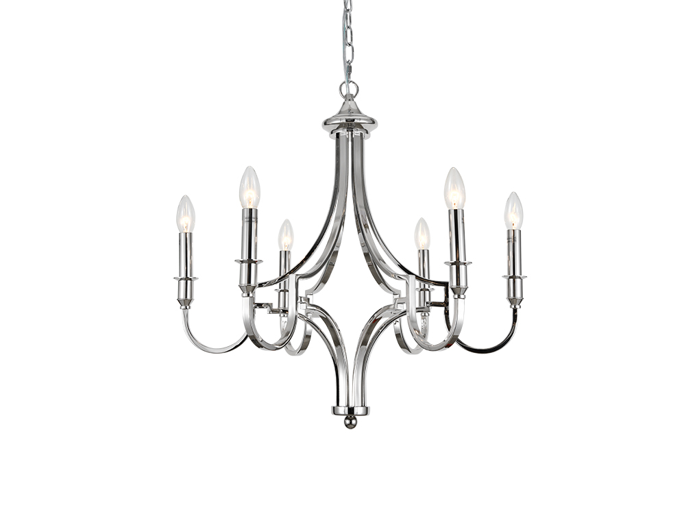 Дополнительная картинка NEWPORT 3450 3456/C nickel , Люстра