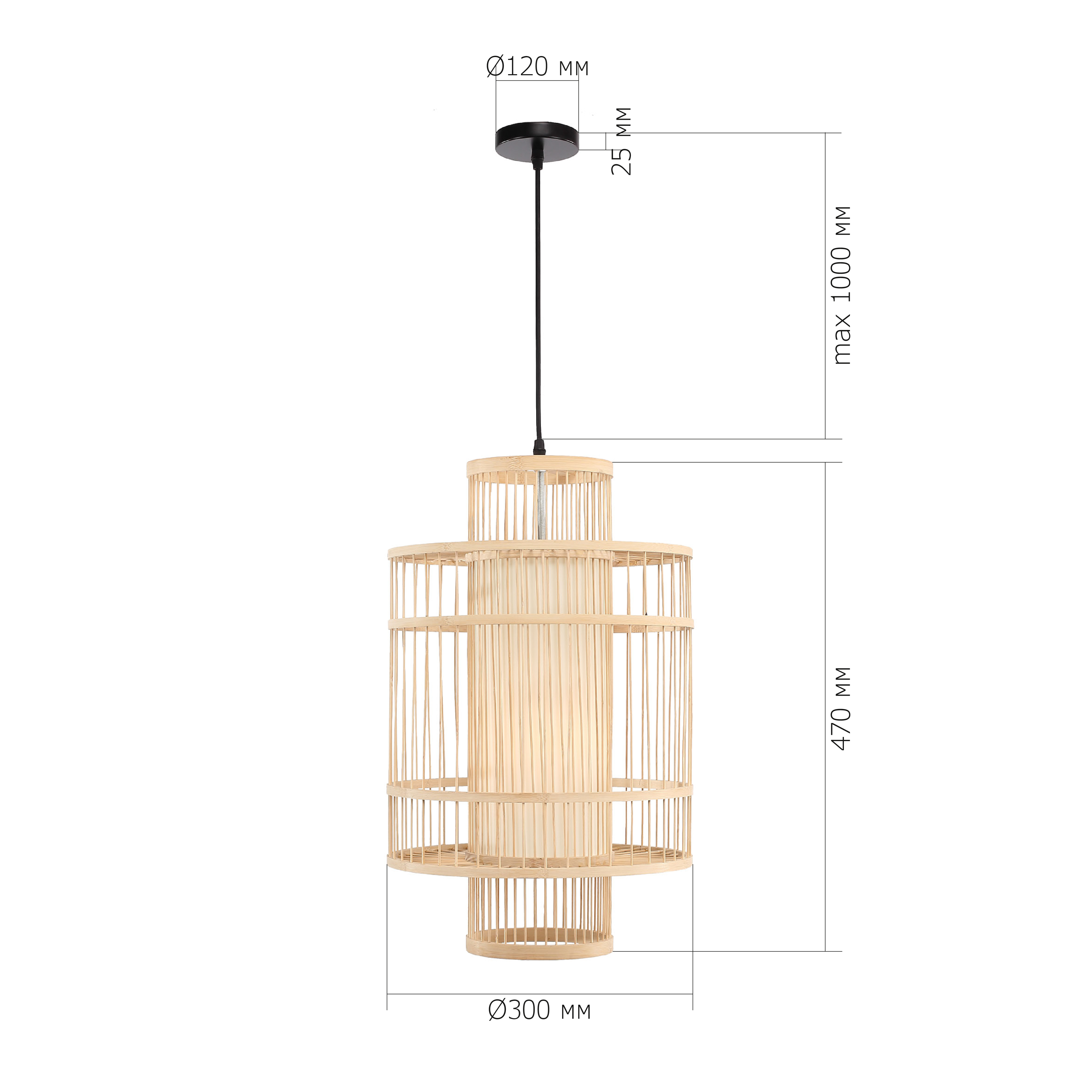 Картинка SL6241.523.01 Светильник подвесной ST-Luce ALMA