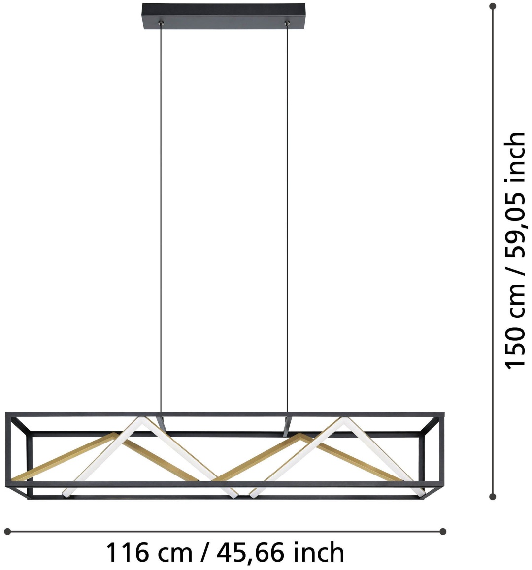 Дополнительная картинка 390417 Светильник подвесной диммируемый PENELA