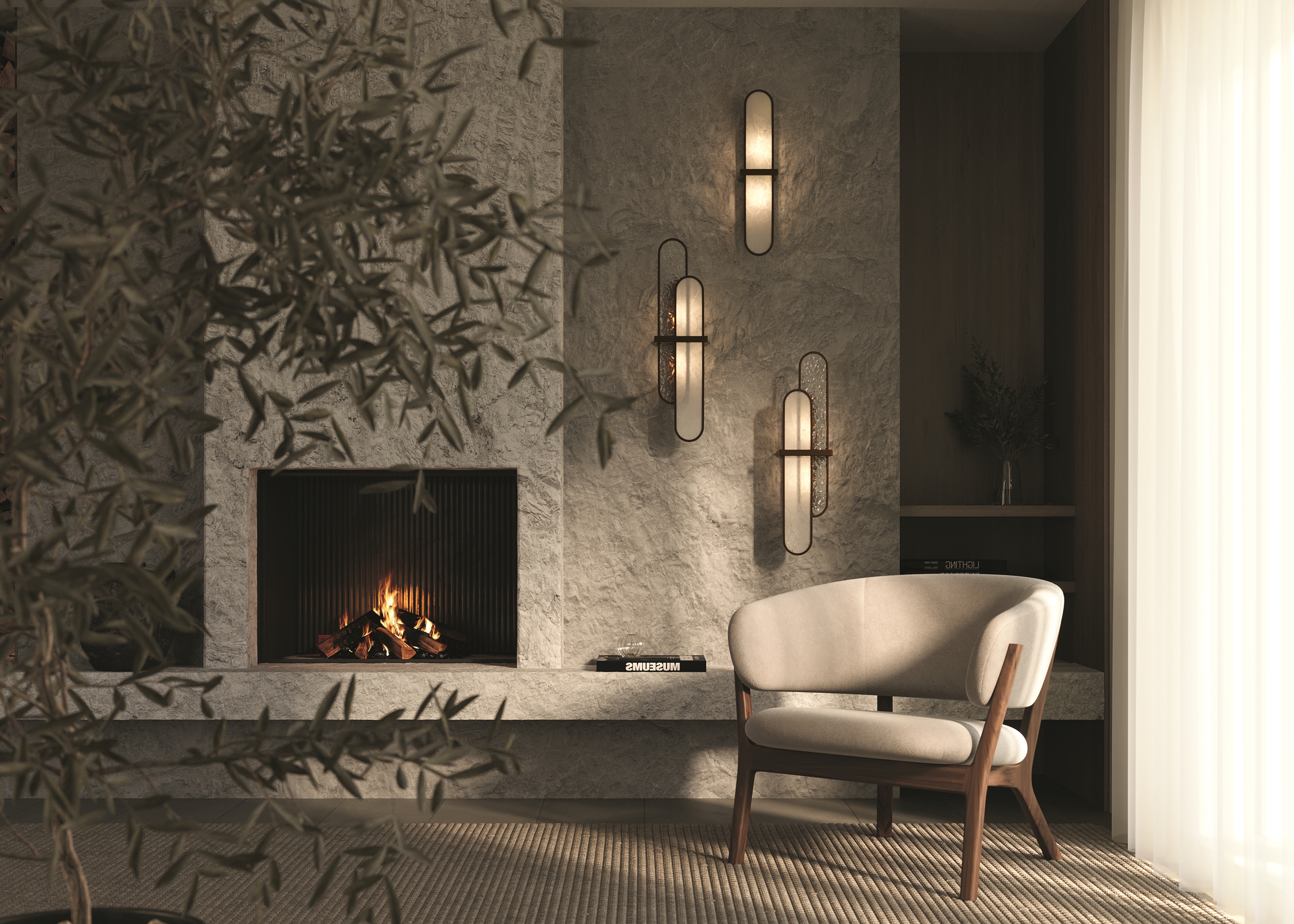 Картинка Настенный светильник (бра) Maytoni MOD099WL-02G