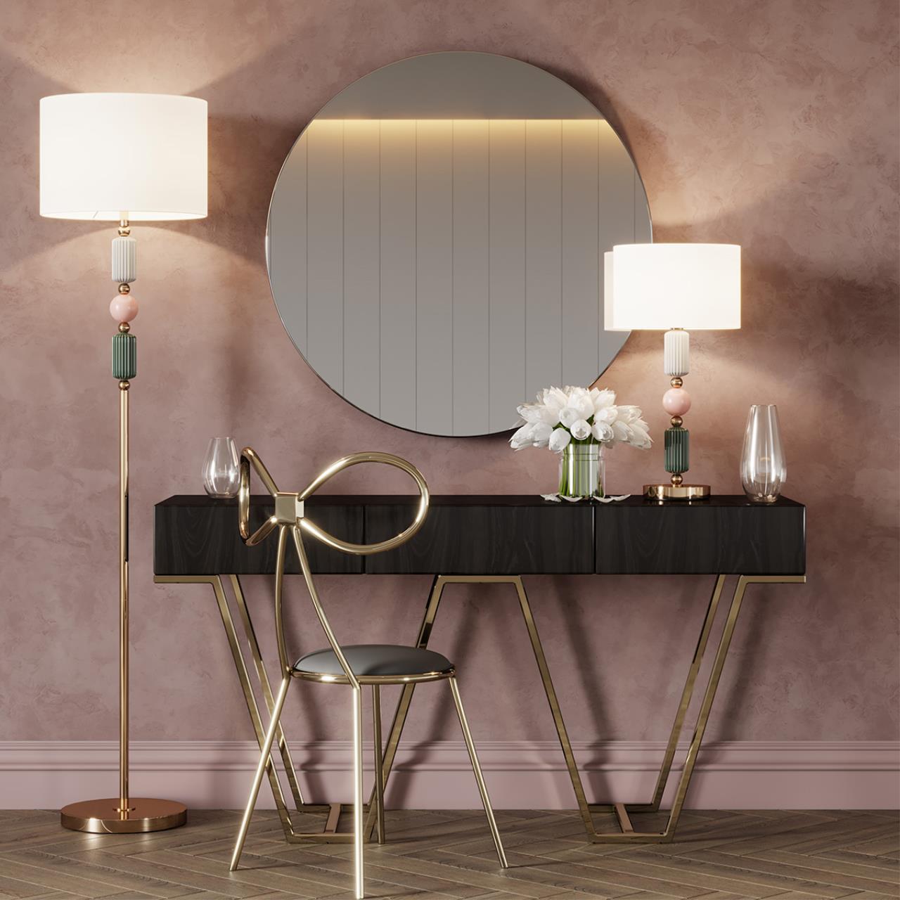 Дополнительная картинка Настольная лампа Odeon Light Classic Candy 4861/1T