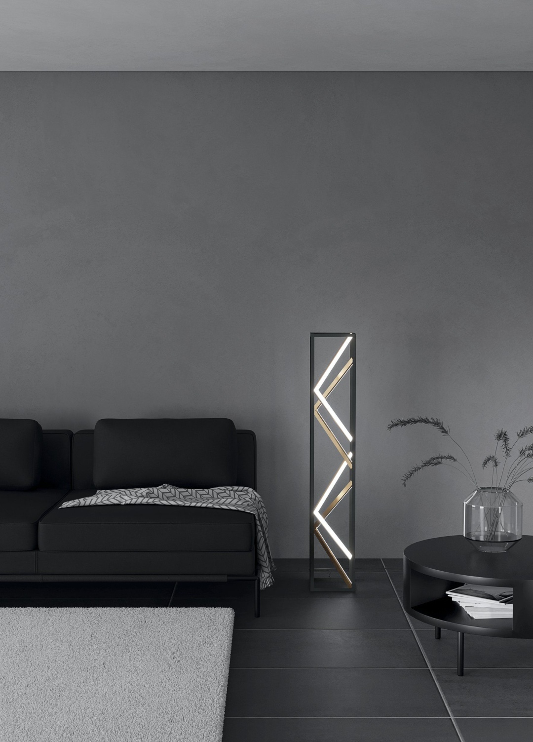 Картинка 390419 Светильник напольный диммируемый PENELA