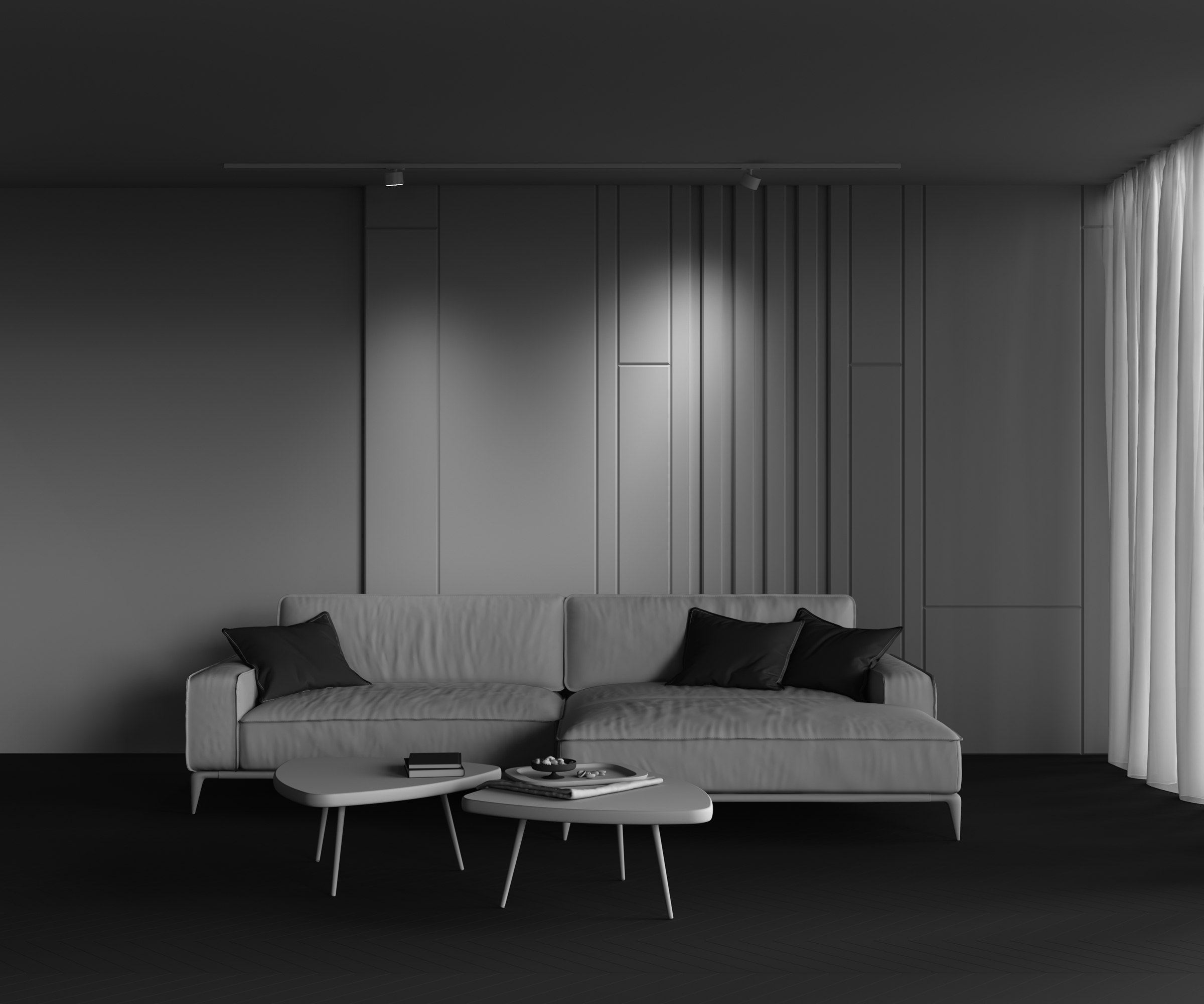 Картинка Трековый светильник Technical TR225-1-GX53-W