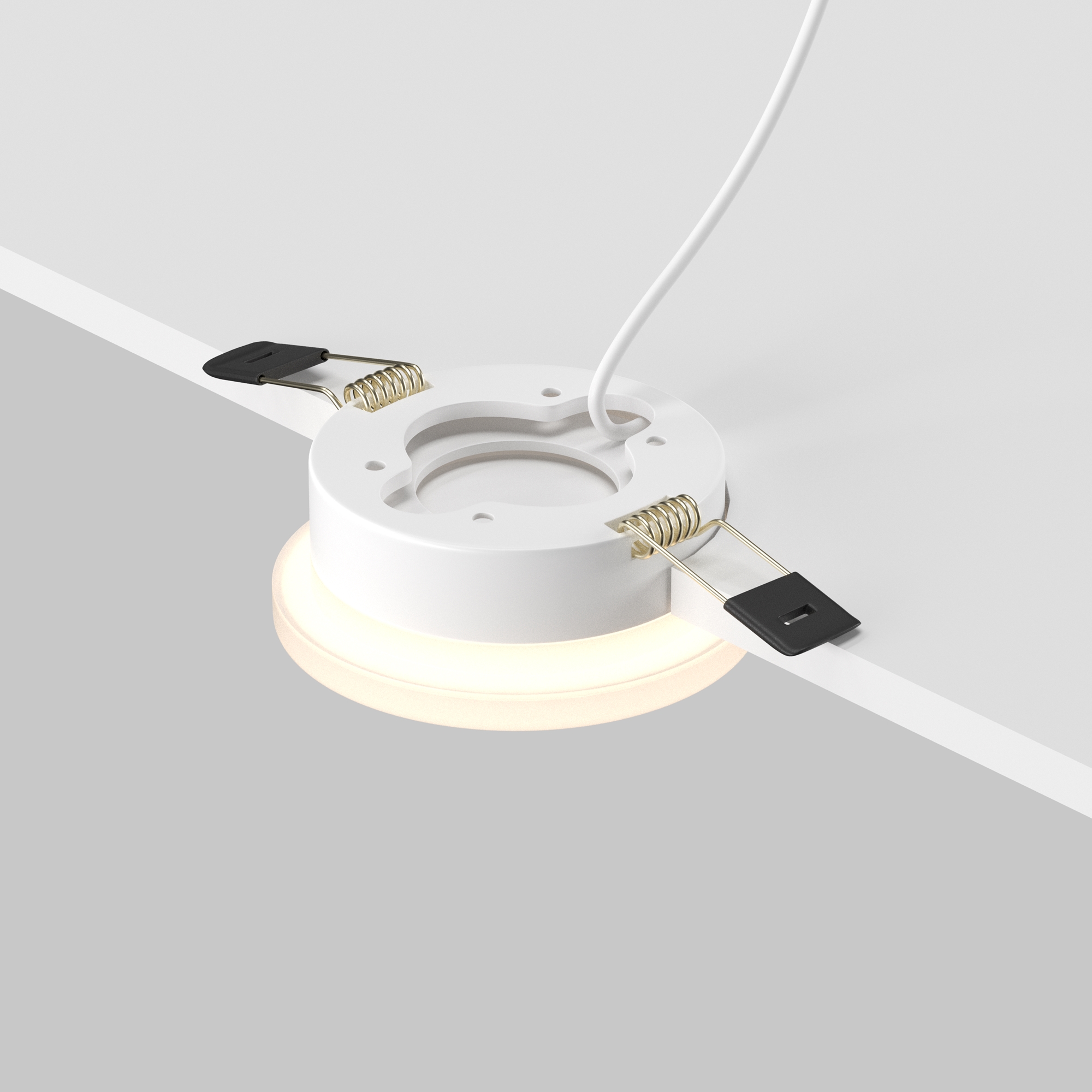 Картинка Встраиваемый светильник Technical DL067-GX53-W