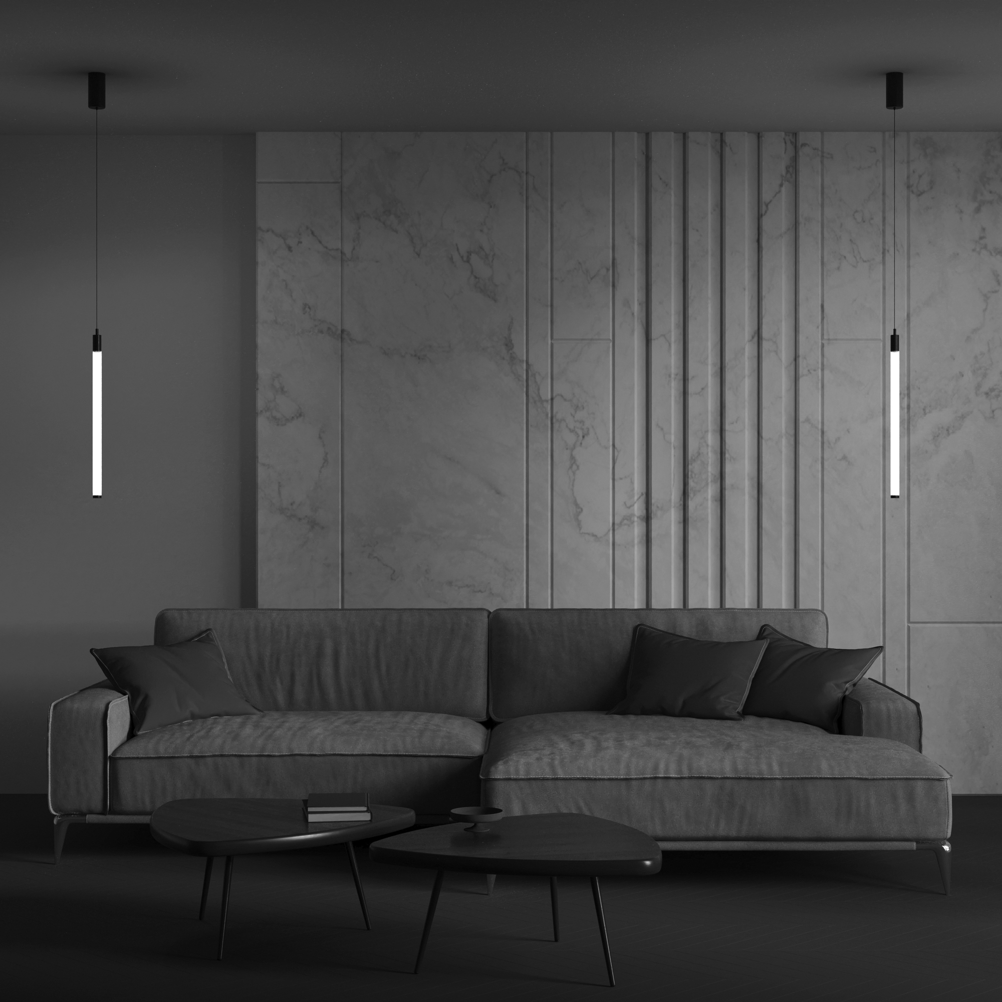 Дополнительная картинка Подвесной светильник Technical P022PL-L10B