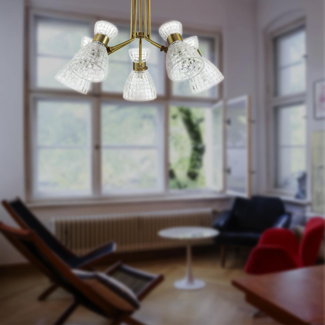 Картинка Потолочная люстра Lumion Comfi Jackie 3704/5C