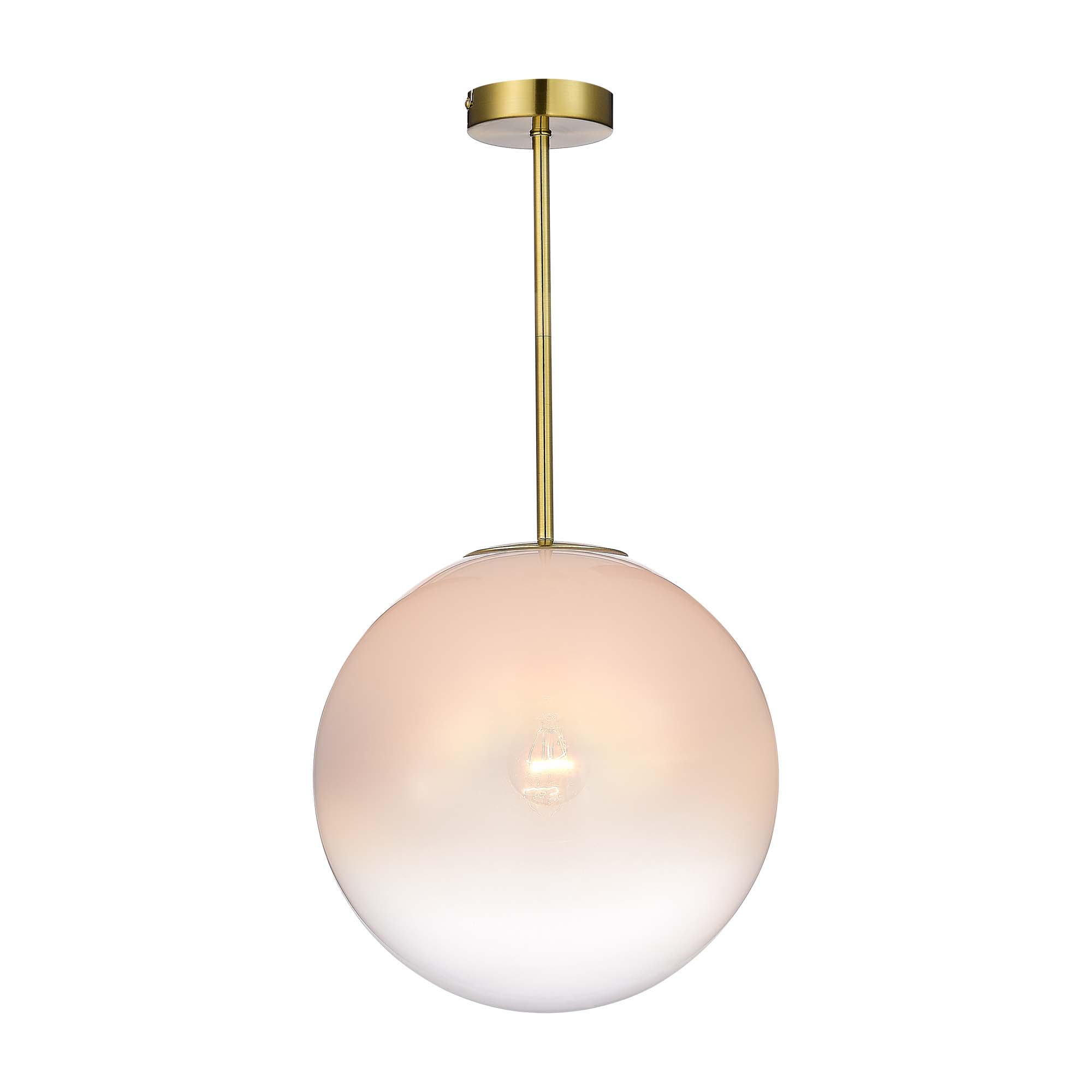 купить SL1190.212.01 Светильник потолочный ST-Luce Золотистый/Прозрачно-белый E27 1*60W в Алматы, svet.kz, доставка по Казахстану 