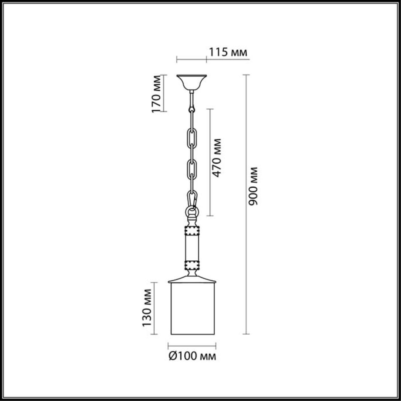 Картинка Подвесной светильник Odeon Light Fabo 2767/1