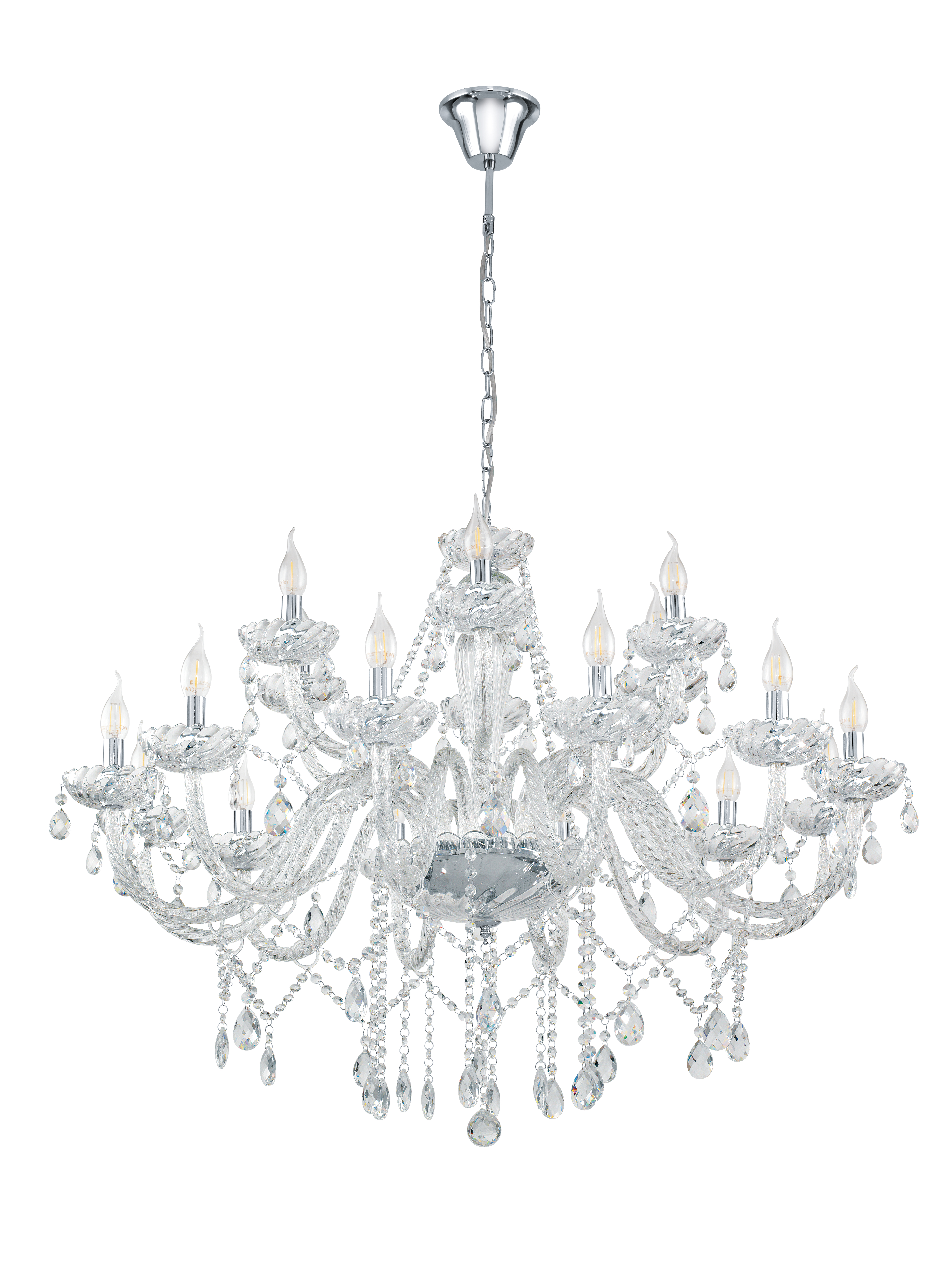 Картинка Подвесная люстра Eglo Basilano 1 39103