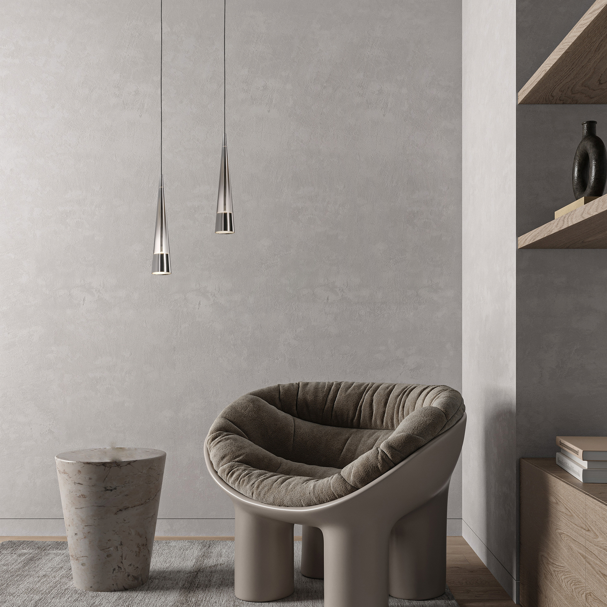 Дополнительная картинка Подвесной светильник Maytoni P090PL-L12CH3K