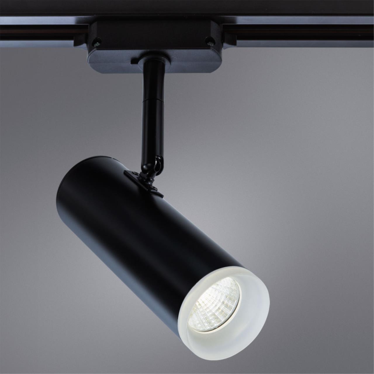 Дополнительная картинка Трековый светодиодный светильник Arte Lamp Hubble A6813PL-1BK