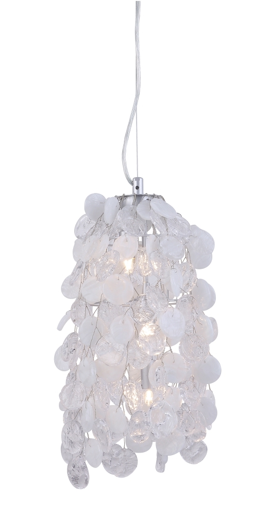 Дополнительная картинка Светильник подвесной Crystal Lux TENERIFE SP3 SILVER Crystal Lux 3181/103