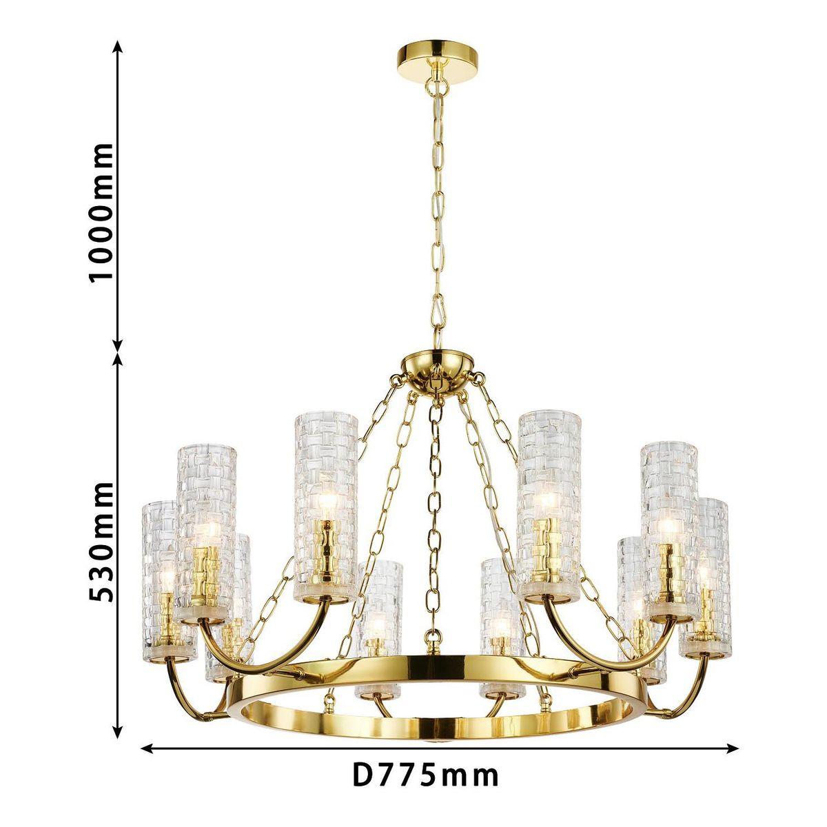 Картинка Подвесная люстра Favourite Syreni 2817-10P