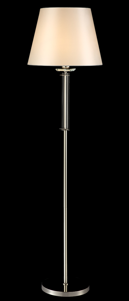 Торшер Crystal Lux NICOLAS PT1 NICKEL/WHITE Crystal Lux 3400/601 — фото 7