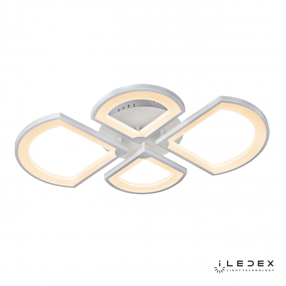 Картинка Потолочная светодиодная люстра iLedex River X024-4 WH