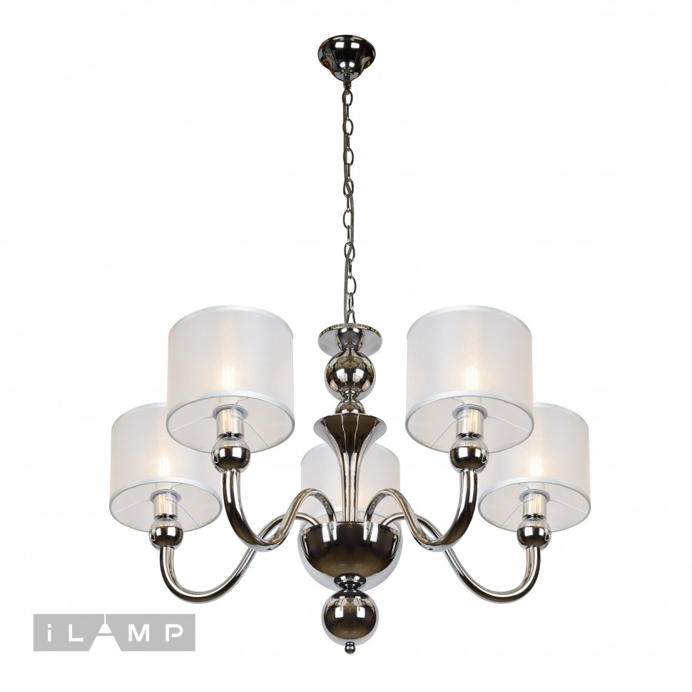 Дополнительная картинка Подвесная люстра iLamp Spring RM1690/5CR