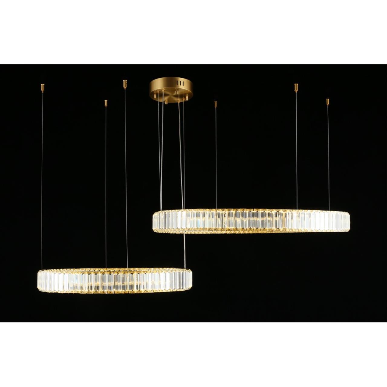 Картинка Подвесная светодиодная люстра Aployt Nicoletta APL.026.03.85