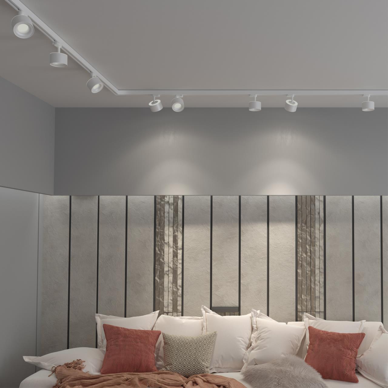 Дополнительная картинка Трековый светодиодный светильник Novotech Port Giro 358976