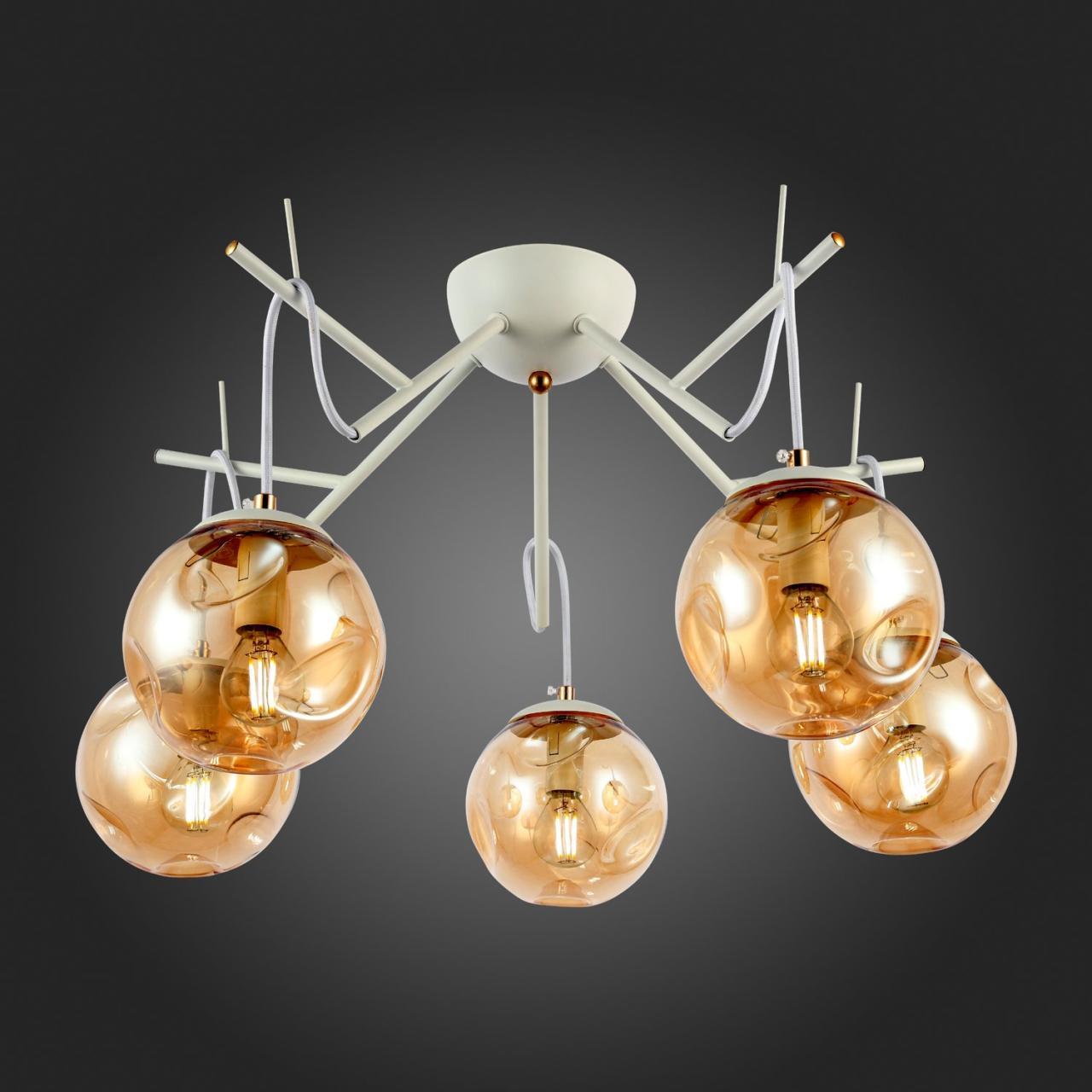 Дополнительная картинка Потолочная люстра Evoluce Calletta SLE110202-05