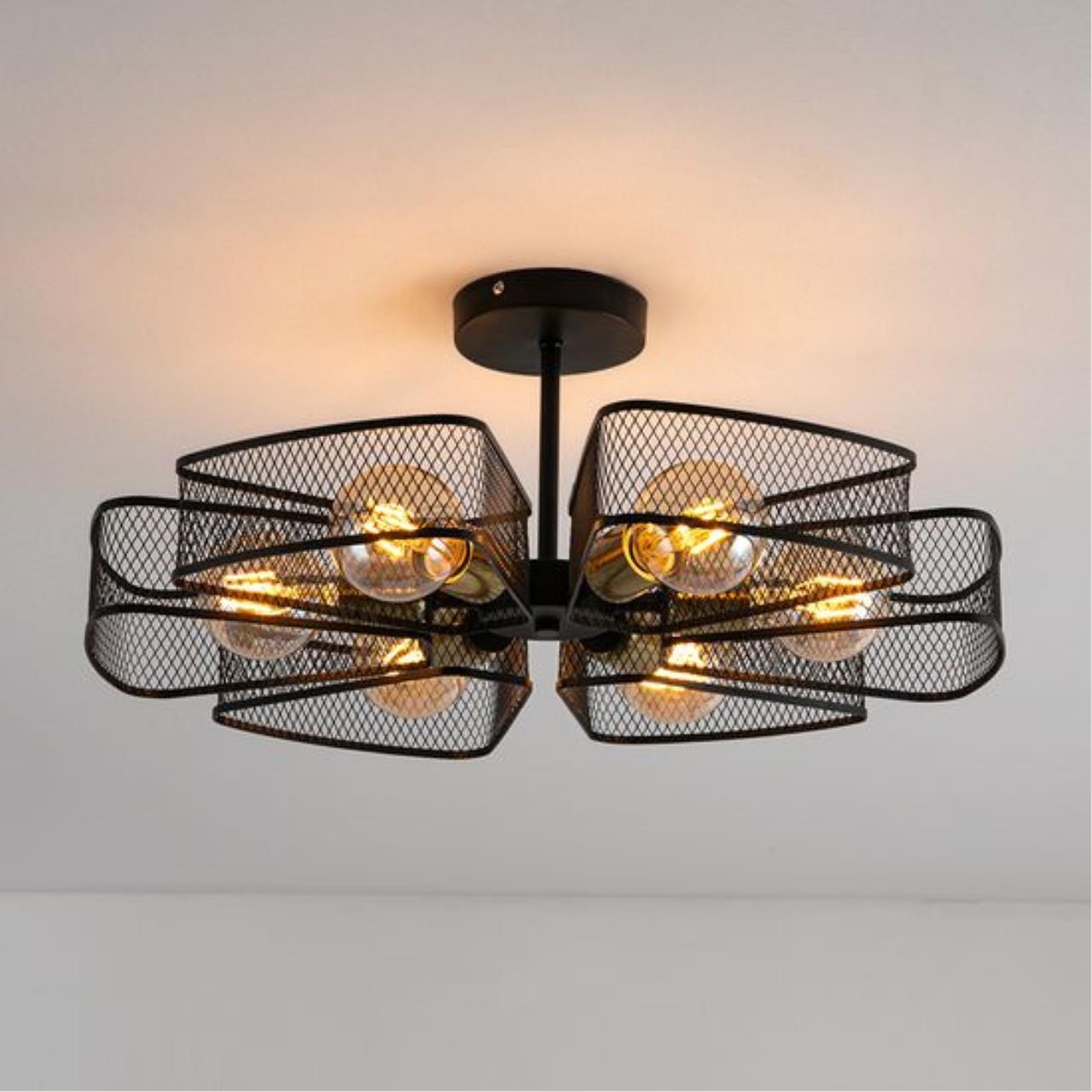 Картинка Потолочный светильник Arte Lamp MAASYM A7044PL-6BK
