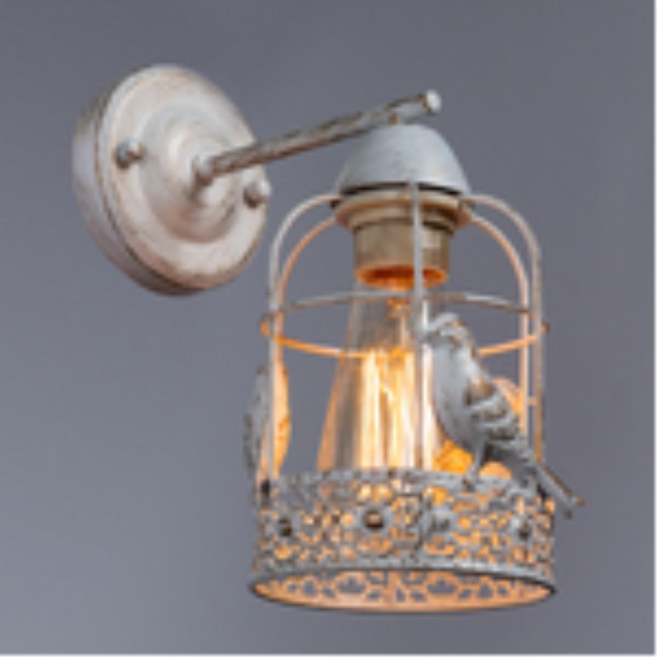 Дополнительная картинка Настенный светильник Arte Lamp Cincia A5090AP-1WG