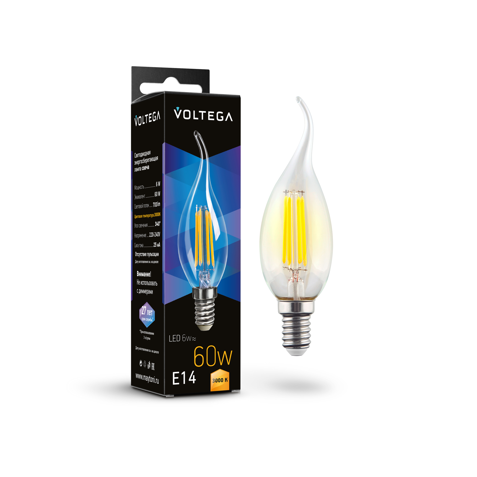 Лампочка Voltega 7209 купить в Алматы svet.kz