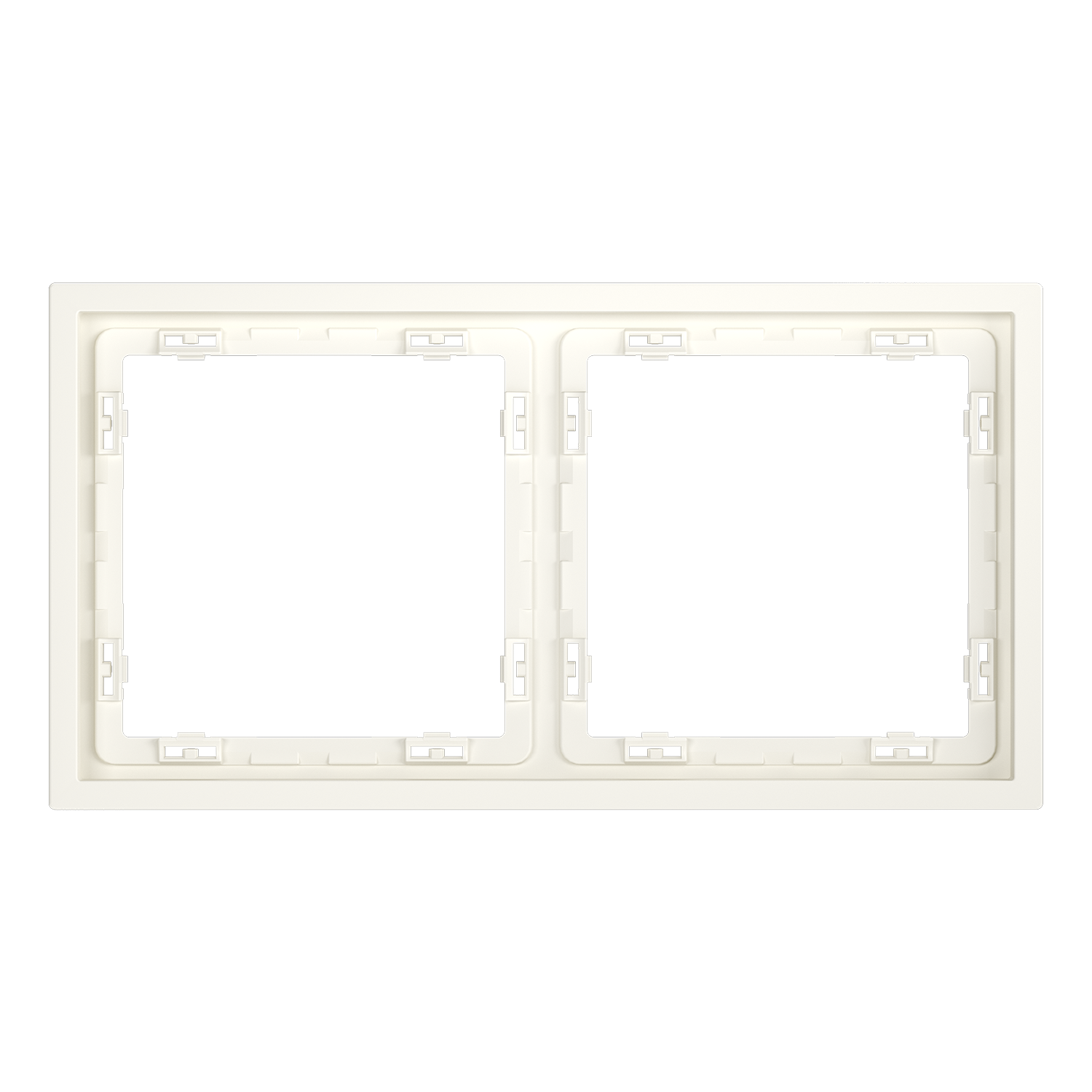 Картинка Рамка пластиковая VOLTUM S70 на 2 пост, (хлопок)