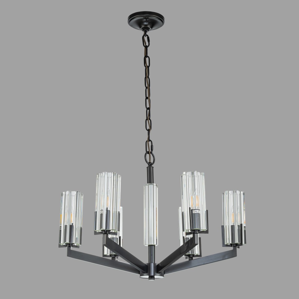 Картинка Подвесная люстра Belfast Malone 6035-6 BL CL